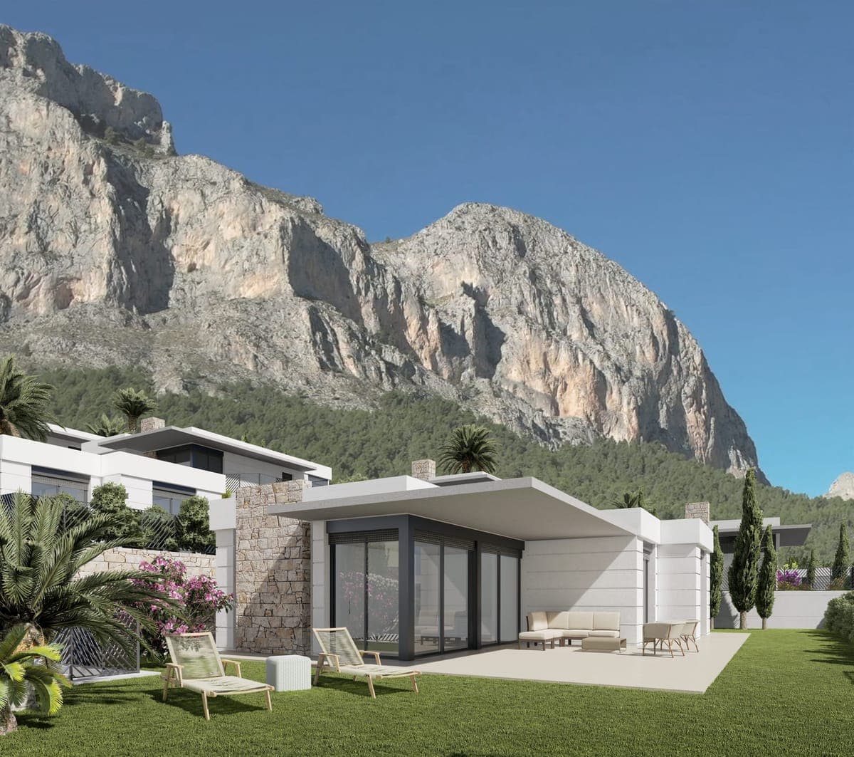 Villas con vistas a la montaña, Costa Blanca norte